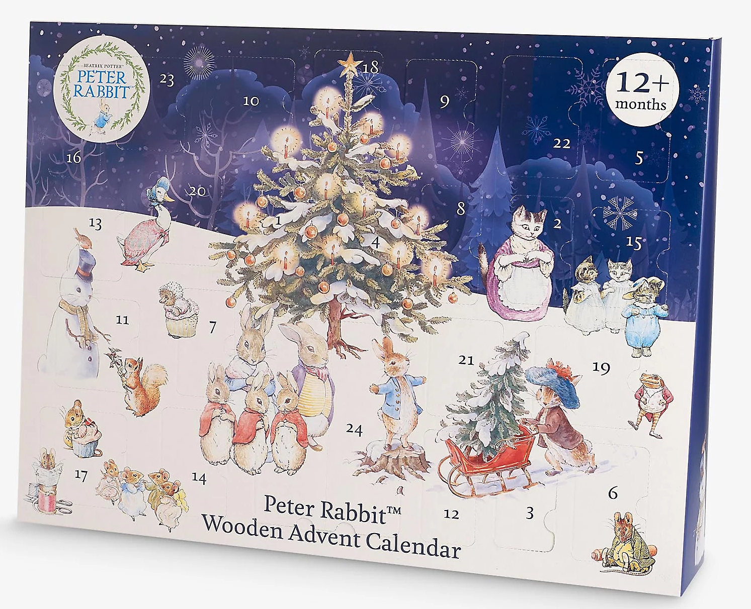 ORANGE TREE TOYS Peter Rabbit Wooden Advent Calendar 2023