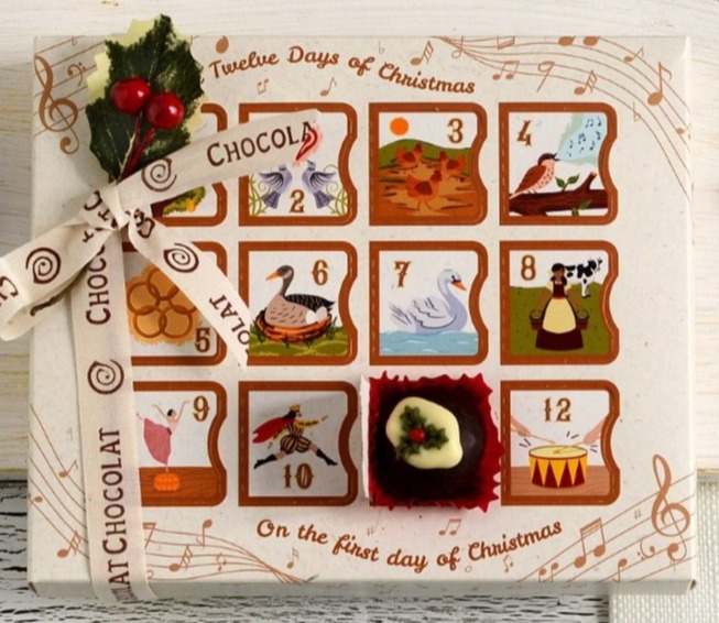 Chocolat Chocolat 12 Days of Christmas Advent Calendar