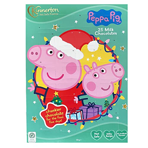 Peppa Pig Adventskalender Peppa Wutz mit Milchschokolade (Adventskalender 2er Set 130g) variant