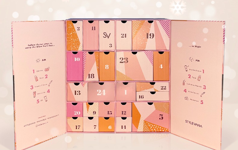 Stylevana Advent Calendar 2022 Content (EN)
