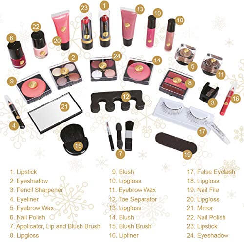 Kosmetik-Adventskalender für Mädchen Kosmetik-Adventskalender für Mädchen