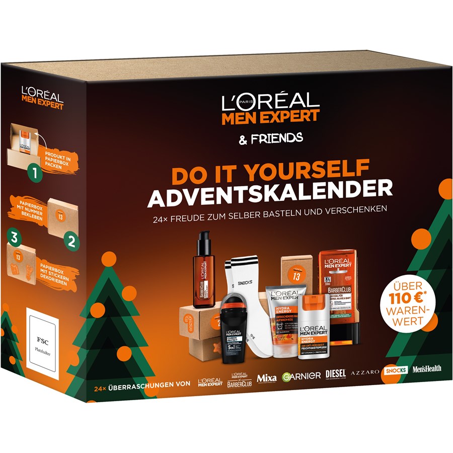L´Oréal Men Expert Do It Your Self Adventskalender ✔️ online kaufen | DOUGLAS