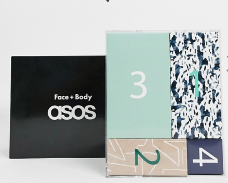 ASOS 12-tägiger Pflege-Adventskalender