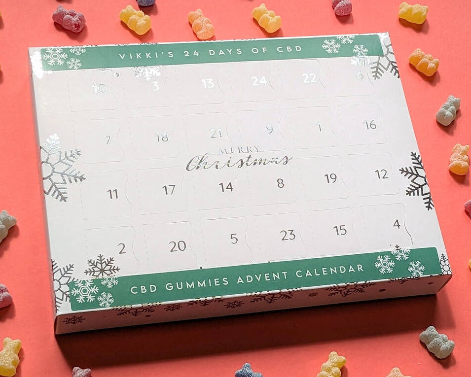 MixPixie Personalised Cbd Gummies Advent Calendar