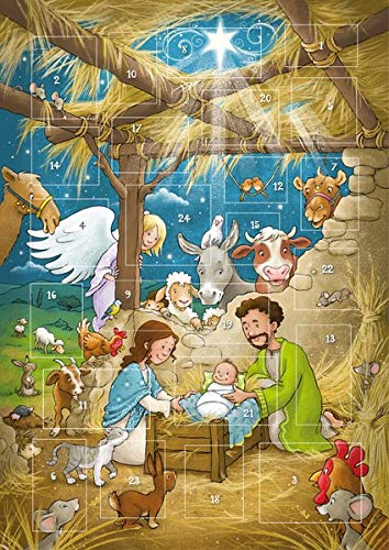 Der magnetische Adventskalender - Weihnachtsfreude in Betlehem (Weihnachten für Kinder)