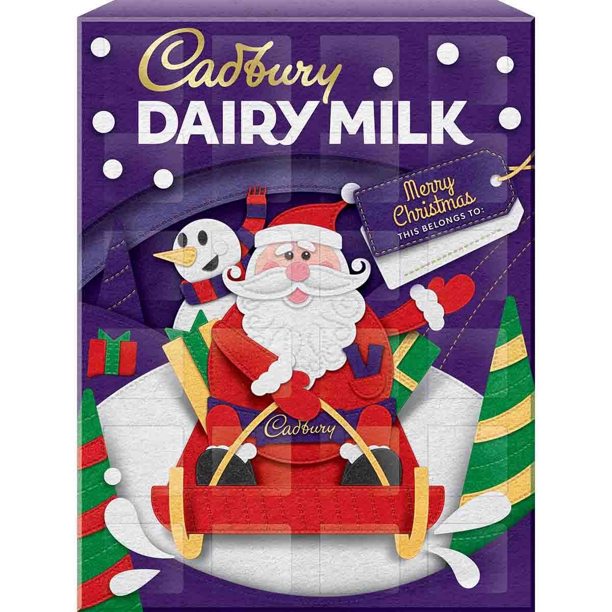 Dairy Milk Chocolate 90g Advent Calendar