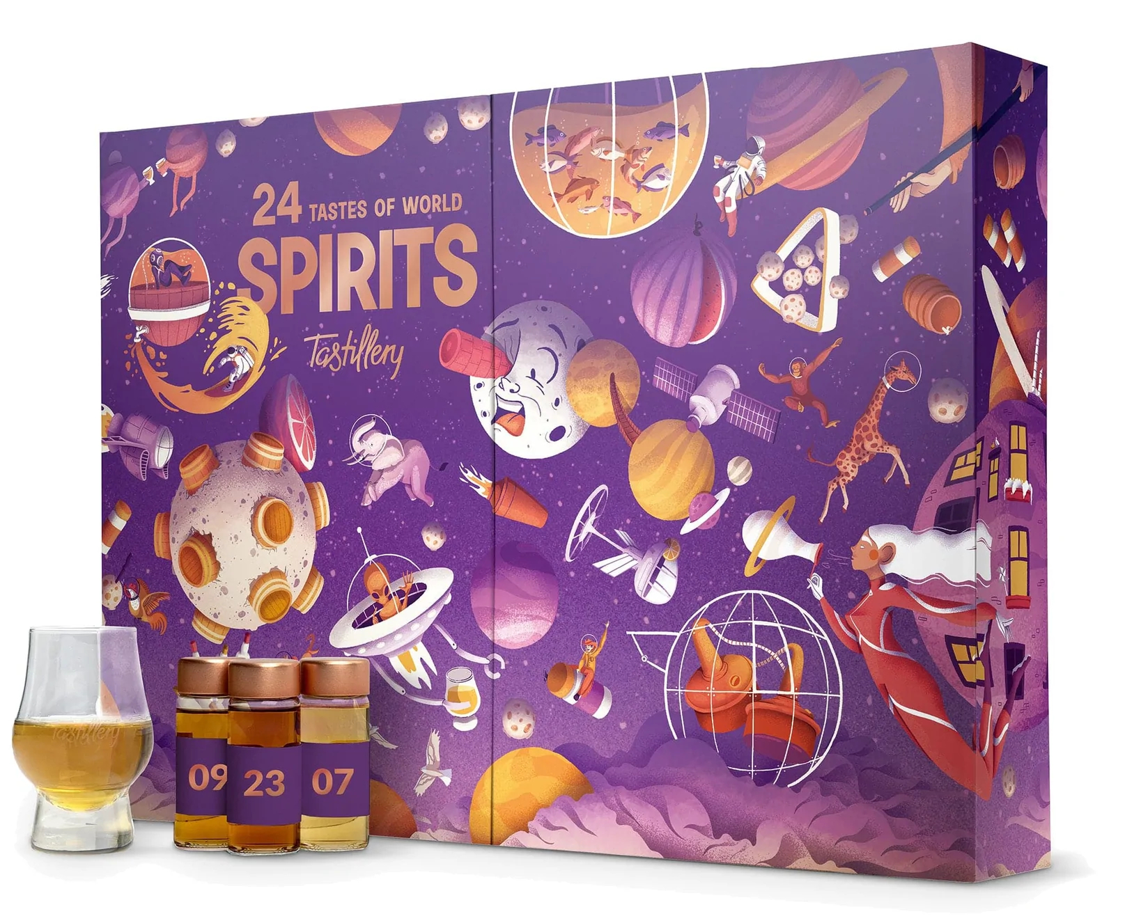 Tastillery World Spirits Adventskalender 2022 – detail 2