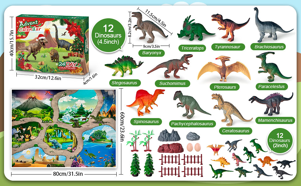 Dinosaurier Adventskalender 2023