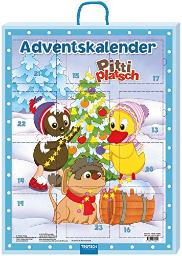 Trötsch Unser Sandmännchen Minibücher Adventskalender Pittiplatsch: Weihnachtskalender für Kinder