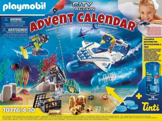Playmobil 1.2.3 AQUA 71086 Bath Time Fun Advent Calendar 18