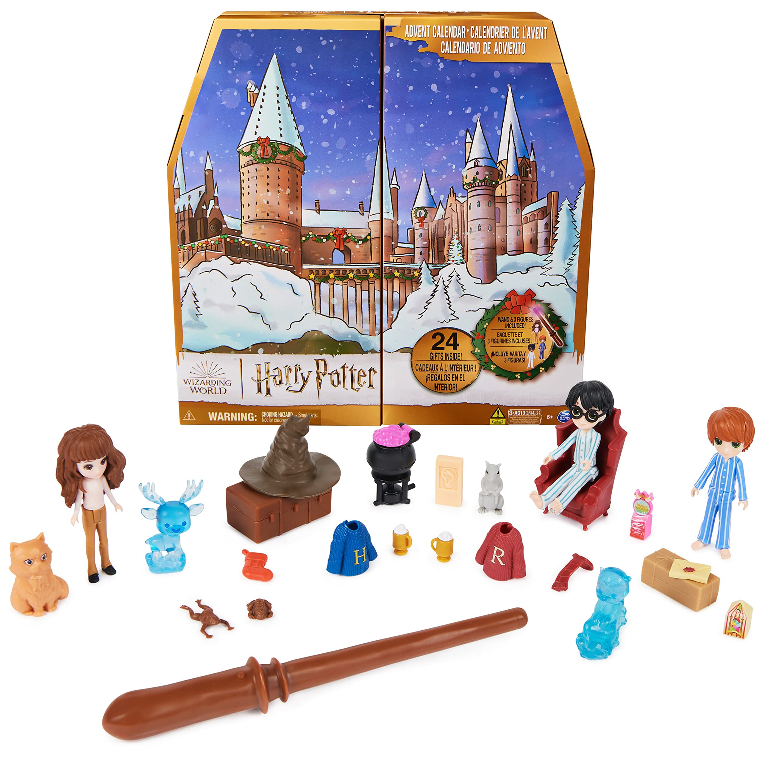 Smyths Toys Wizarding World Harry Potter Magical Minis Advent Calendar 2023 - Inhalt Content (EN)
