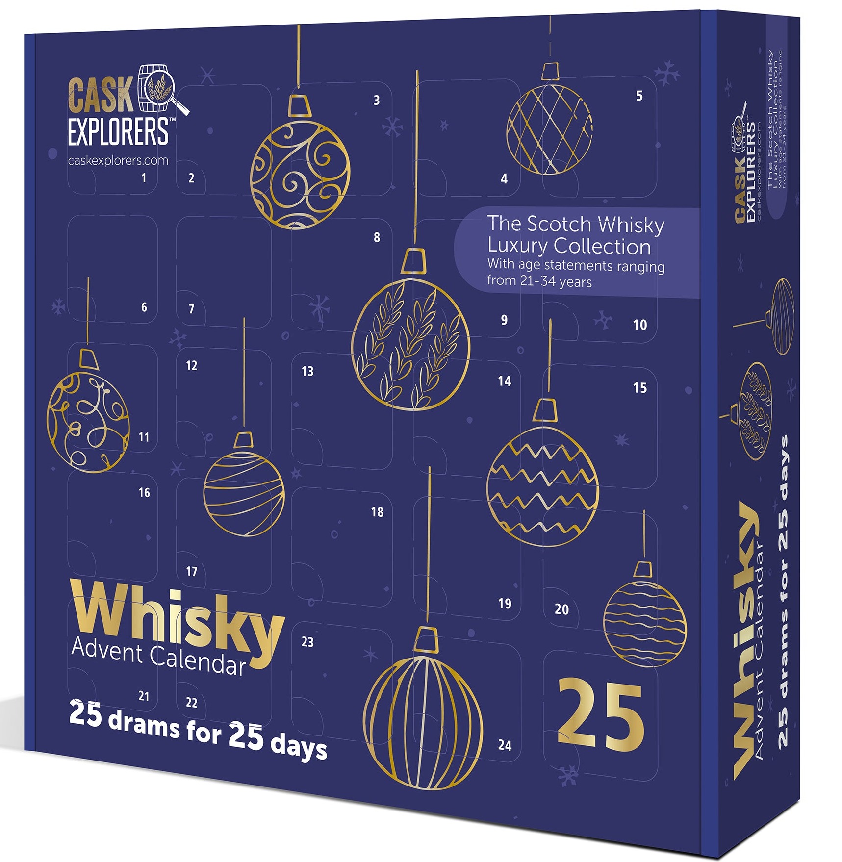 Scotch Whisky Luxury 25x3cl  Advent Calendar