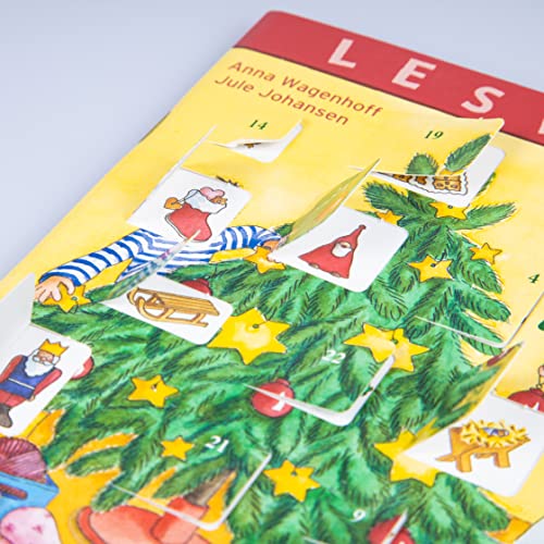 LESEMAUS Adventskalender 2022: Weihnachtszeit im Kindergarten variant