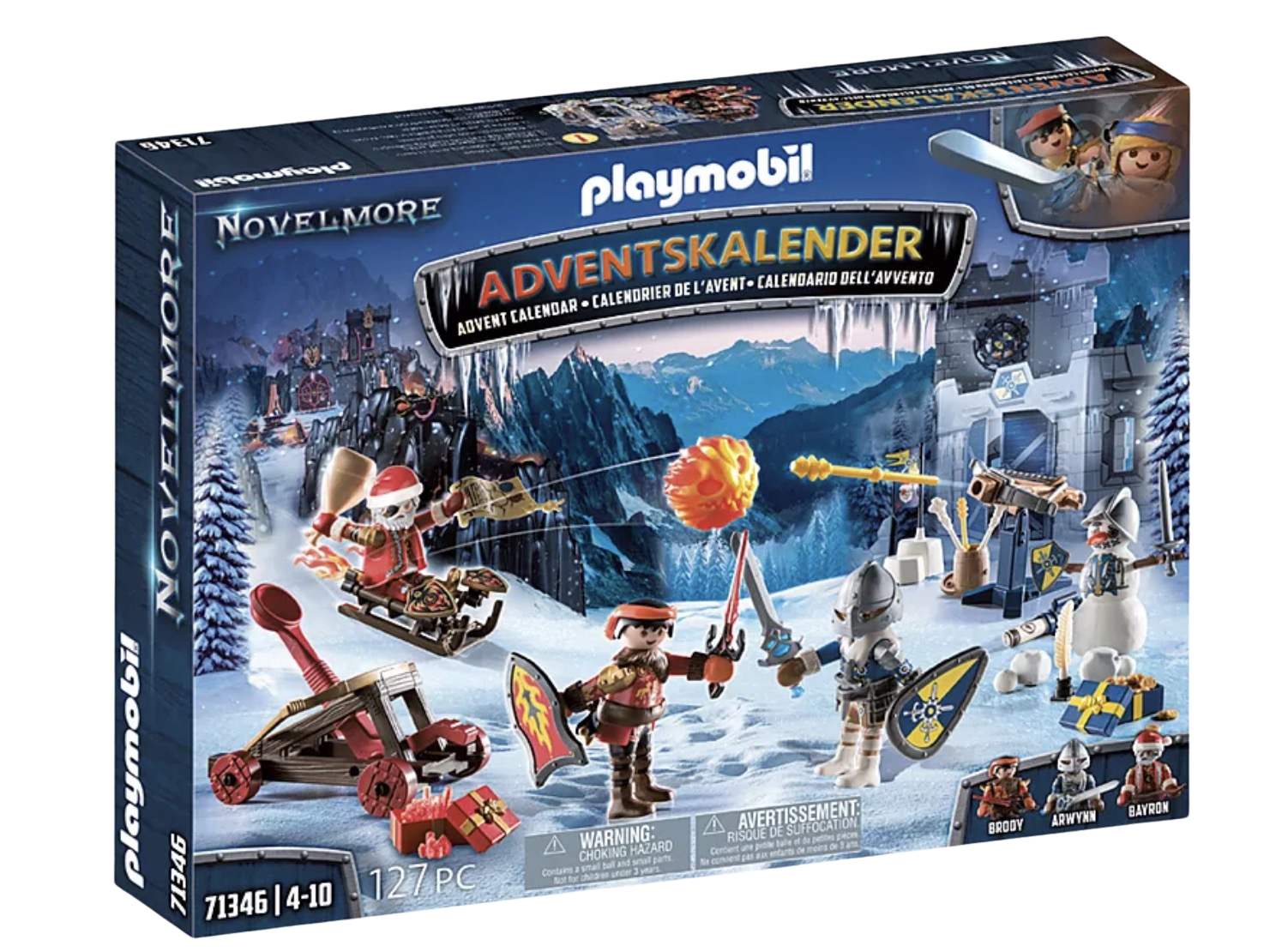 Playmobil Novelmore - Kampf im Schnee Adventskalender 2023