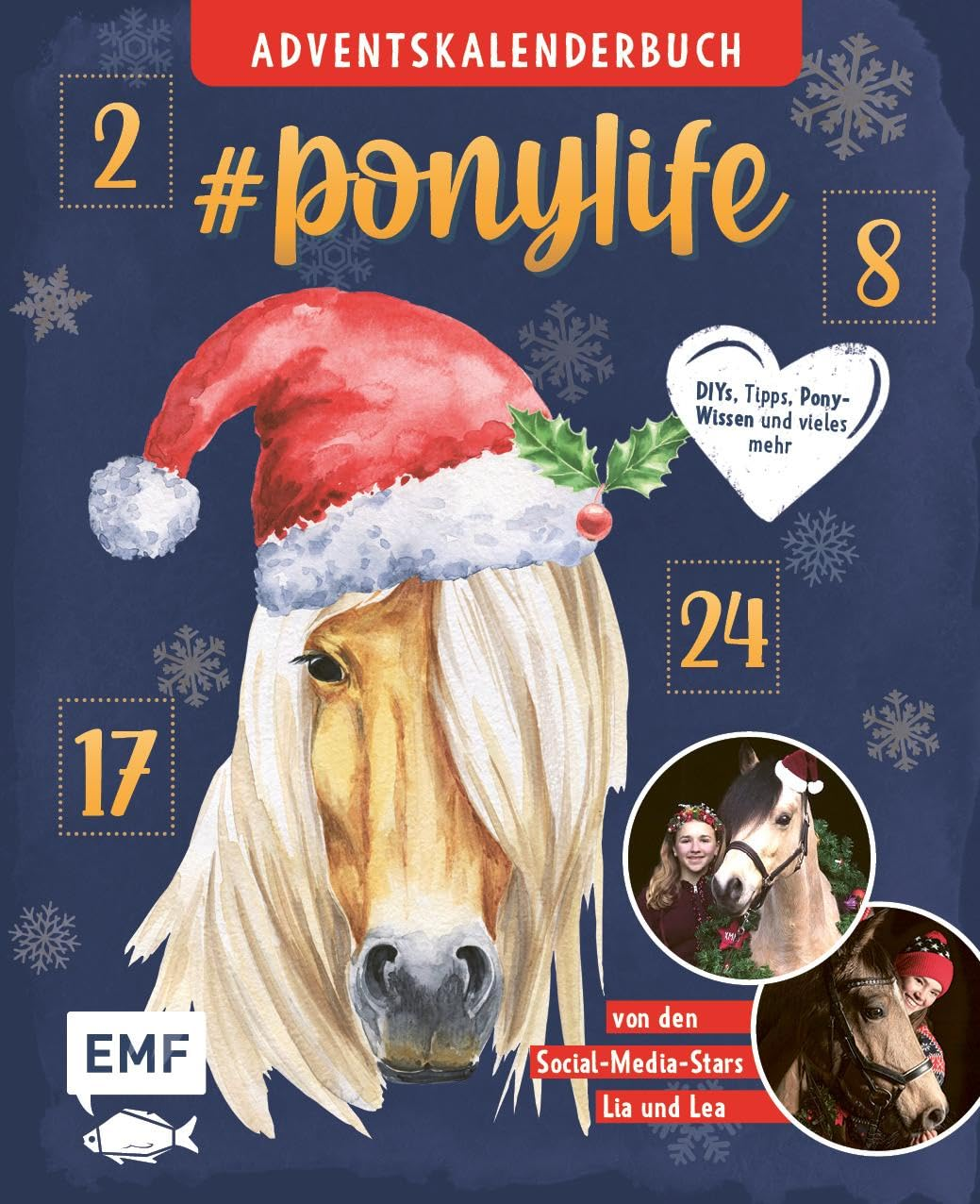 ponylife – Mein Adventskalenderbuch – Von Lia und Lea: 24 Überraschungen für echte Pferde