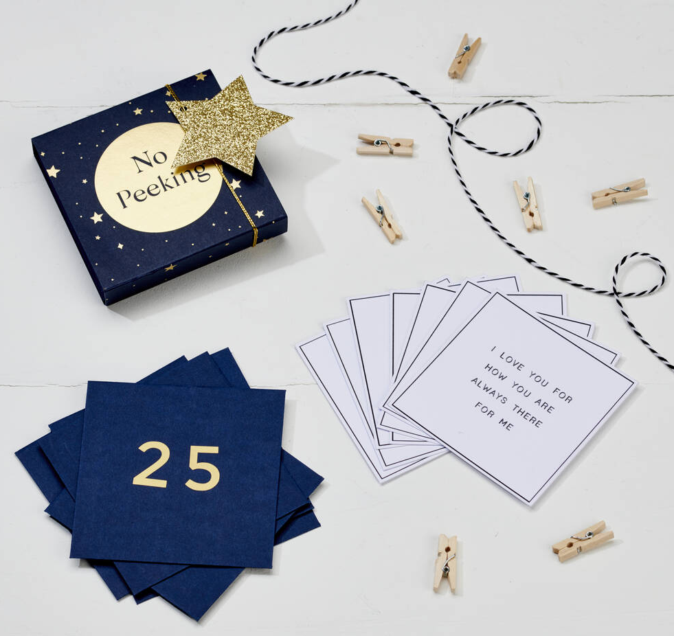 Personalised 'Things I Love About' Advent Calendar