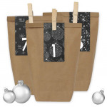 Adventskalender Papierdrachen