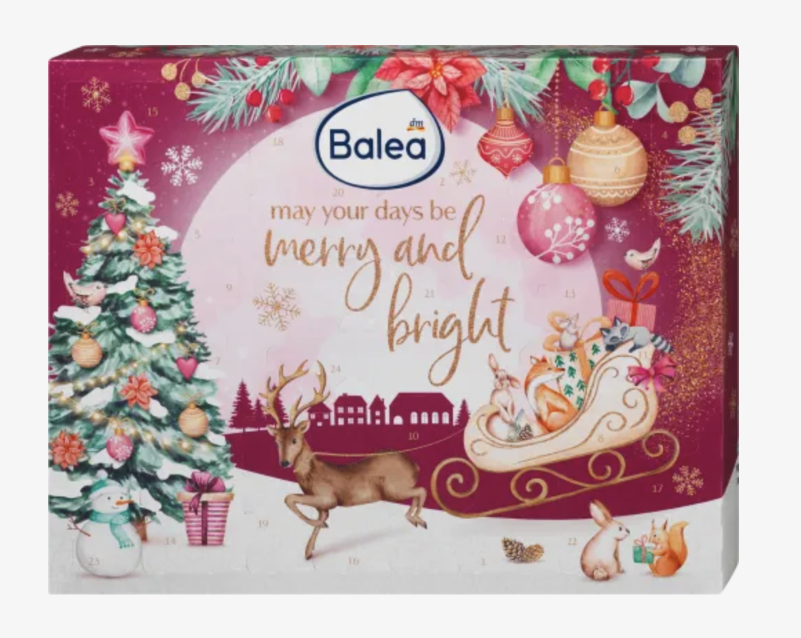 Balea may your days merry and bright Adventskalender 2023