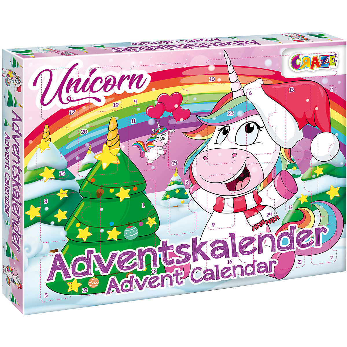 CRAZE UNICORN ADVENTSKALENDER