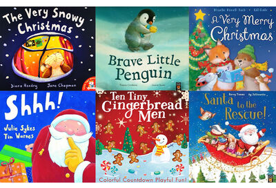 The Works - The Christmas Advent Collection: 24 Kids Picture Books Bundle