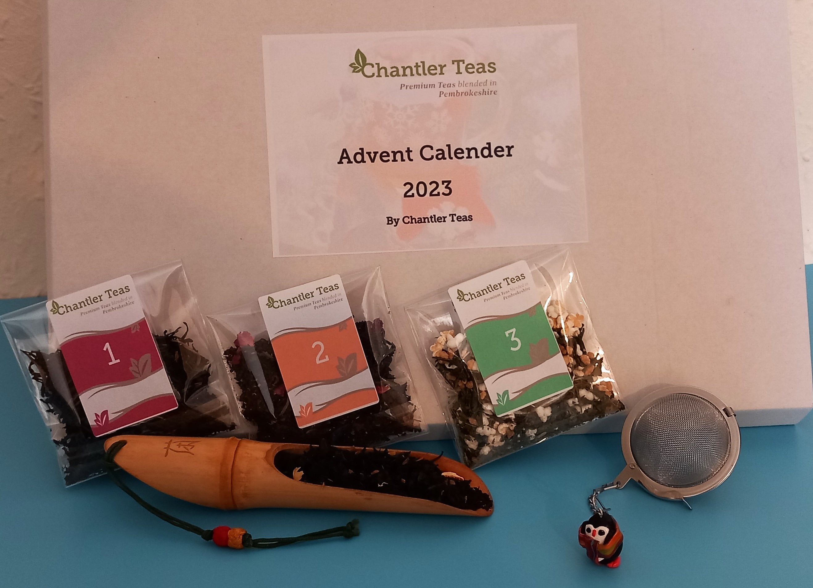 Chantler Teas Loose Leaf Tea Christmas Advent Calendar 2023