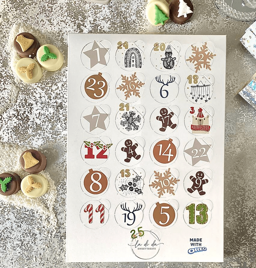 Belgian Chocolate Coated Oreo Advent Calendar 2023