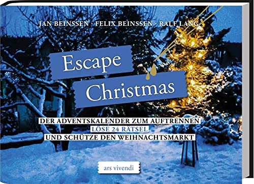 Escape Christmas Adventskalender 2022: Löse 24 Rätsel und schütze den Weihnachtsmarkt