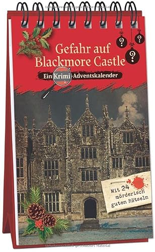 Gefahr auf Blackmore Castle: Ein Krimi-Adventskalender mit 24 möderisch guten Rätseln (Inspector Morrissey ermittelt)