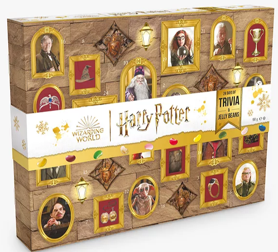Jelly Belly Harry Potter Advent Calendar 2023 - Inhalt Content (EN)