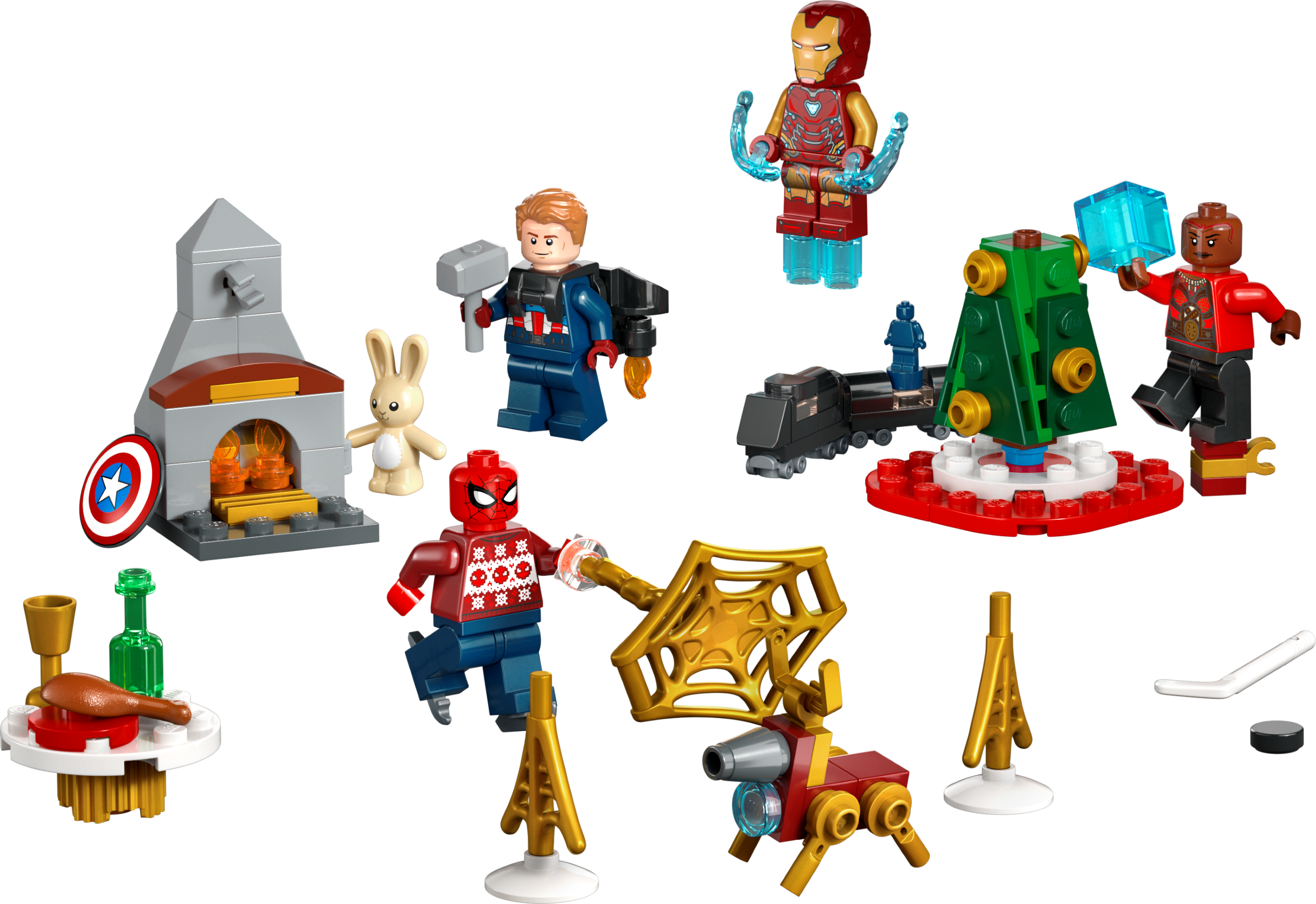 LEGO Marvel Avengers Adventskalender 2023 Inhalt (DE)