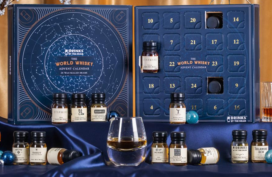 World Whisky Advent Calendar 2023 Edition - Inhalt Content (EN)