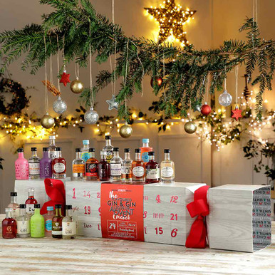 The Flavoured Gin & Gin Liqueur Cracker Advent Calendar