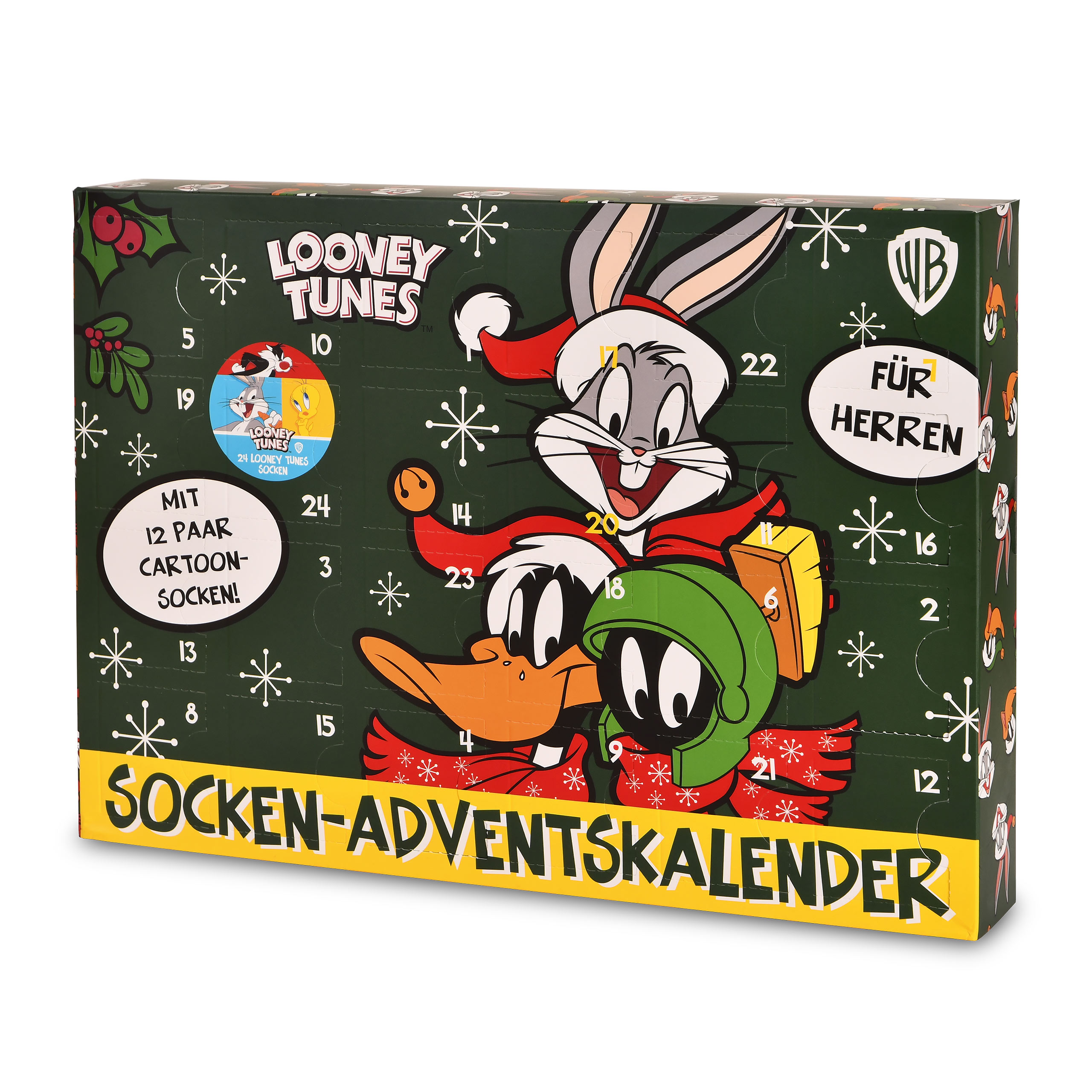 Looney Tunes Socken 42-46 Adventskalender 2023