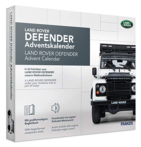 FRANZIS Land Rover Defender Adventskalender, in 24 Schritten zum Land Rover Defender unterm Weihnachtsbaum, Ab 14 Jahren