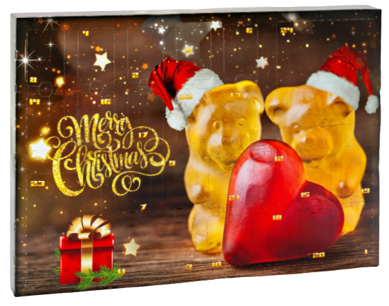 Fruchtgummi Adventskalender