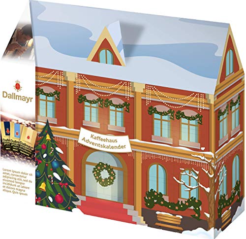 Handelshaus Huber-Koelle Adventskalender „Das Kaffeehaus“, 270 g