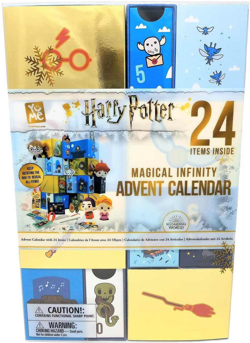 Wizarding World – Harry Potter/Fantastic Beasts 19136 Harry Potter Magical Infinity Advent Calendar, Multi