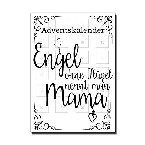Lieblingsmensch Adventskalender - Engel ohne Flügel nennt man Mama