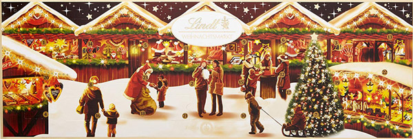 Lindt & Sprüngli Weihnachtsmarkt Adventskalender 2018
