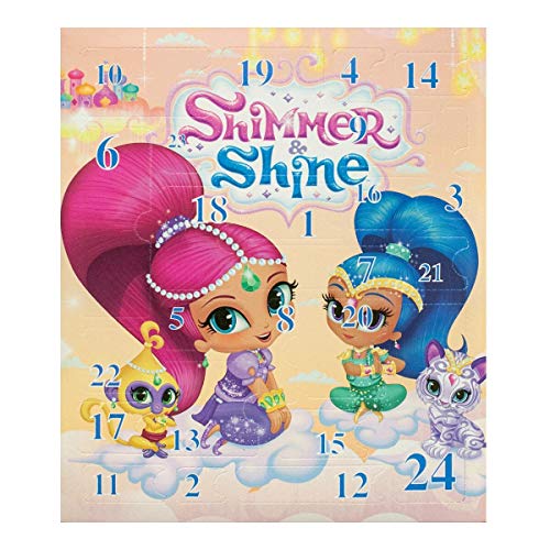 Lively Moments Adventskalender Shimmer & Shine mit Schmuck / Mädchen Weihnachtskalender / Weihnachten Spielzeug