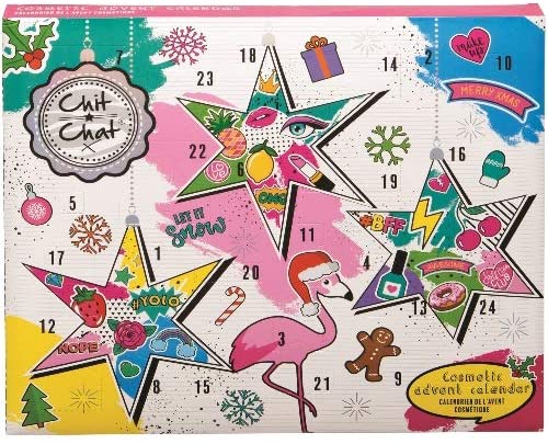 Chit Chat beauty teenager advent calendar with 24-piece beauty surprise, wow!