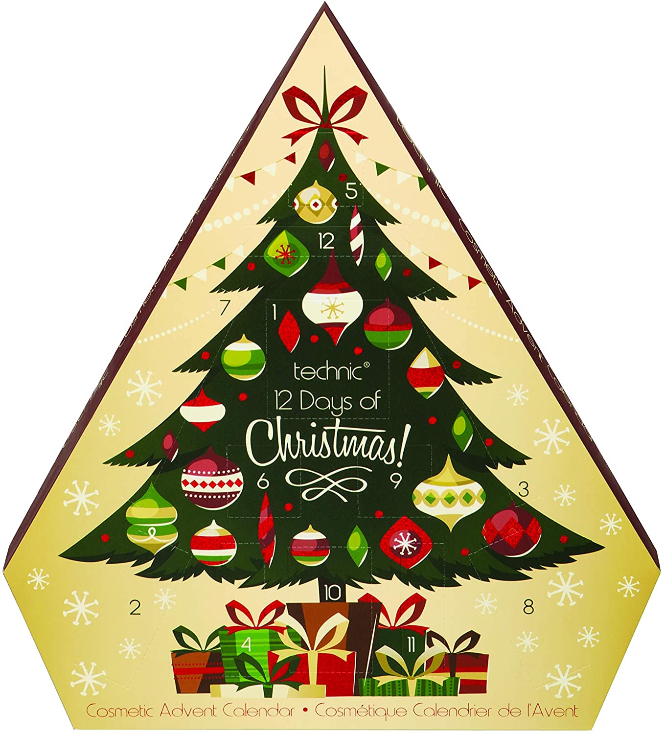 Technic Advent Christmas Tree 12 Day Cosmetic Calendar
