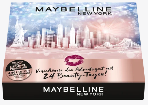 Maybelline New York Adventskalender 2021