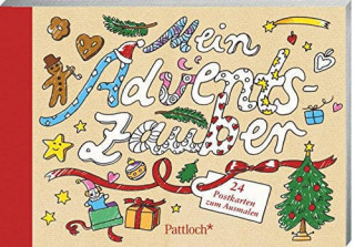 Mein Adventszauber: 24 Postkarten zum Ausmalen Mein Adventszauber: 24 Postkarten zum Ausmalen