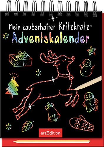 Mein zauberhafter Kritzkratz-Adventskalender 2021