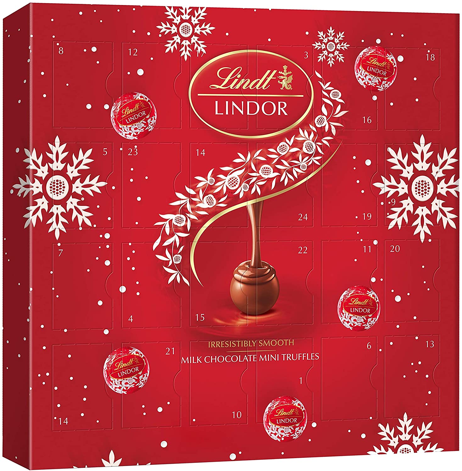 paquete de 3 3 x 115 g Lindt & Sprüngli Christmas Magic Table Calendario de Adviento