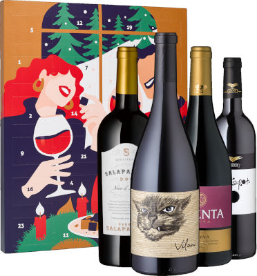 Paket Adventskalender & Wein