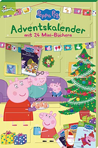 Peppa Pig Adventskalender: mit 24 Mini-Büchern