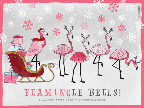 Youstar Pink Flamingo X-Mas Adventskalender 2019