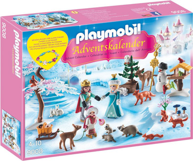 Playmobil Adventskalender 9008 Eislaufprinzessin im Schlosspark